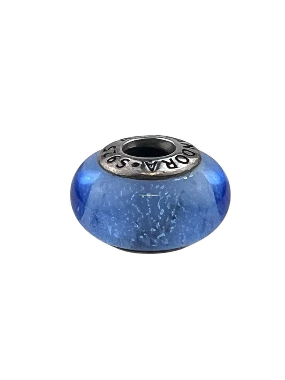 Pandora Cinderella Signature Color Sterling Silver Charm #791640 Glow in dark